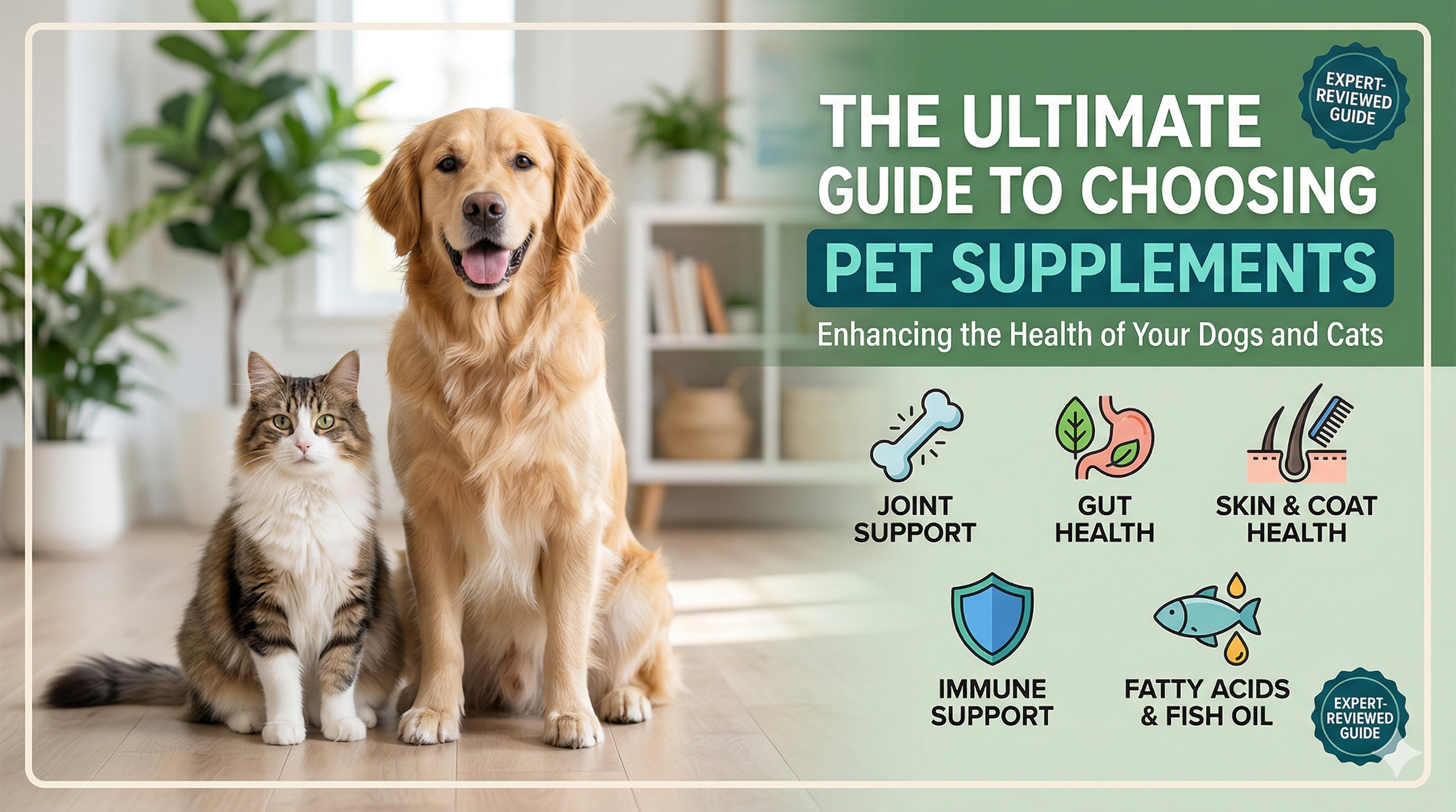 Choosing the Right Pet Supplements: Ultimate Guide
