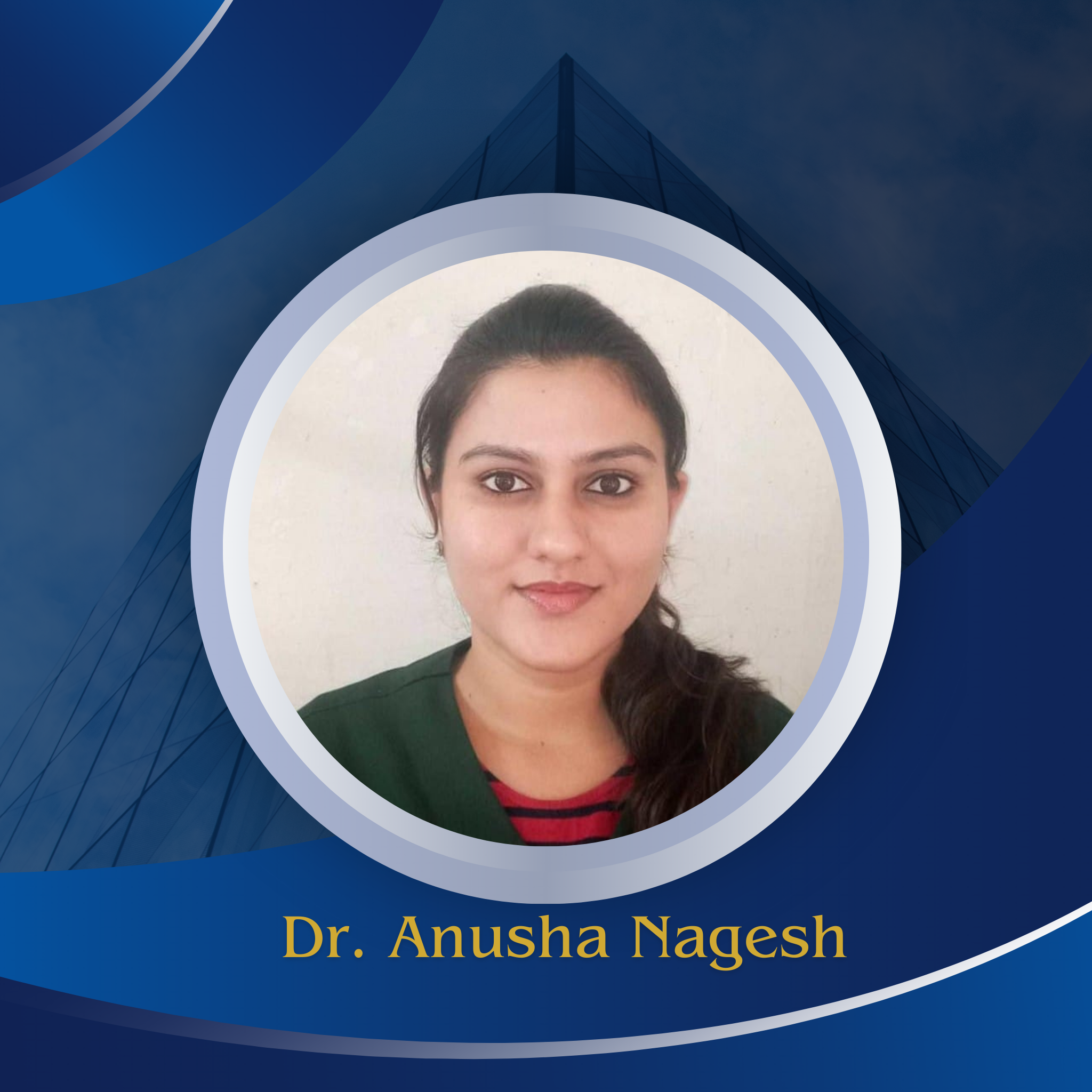 Dr. Anusha Nagesh - Veterinary Gynaecologist specializing in Prediction of Parturition Dates in Dogs and advanced Canine and Feline Reproduction