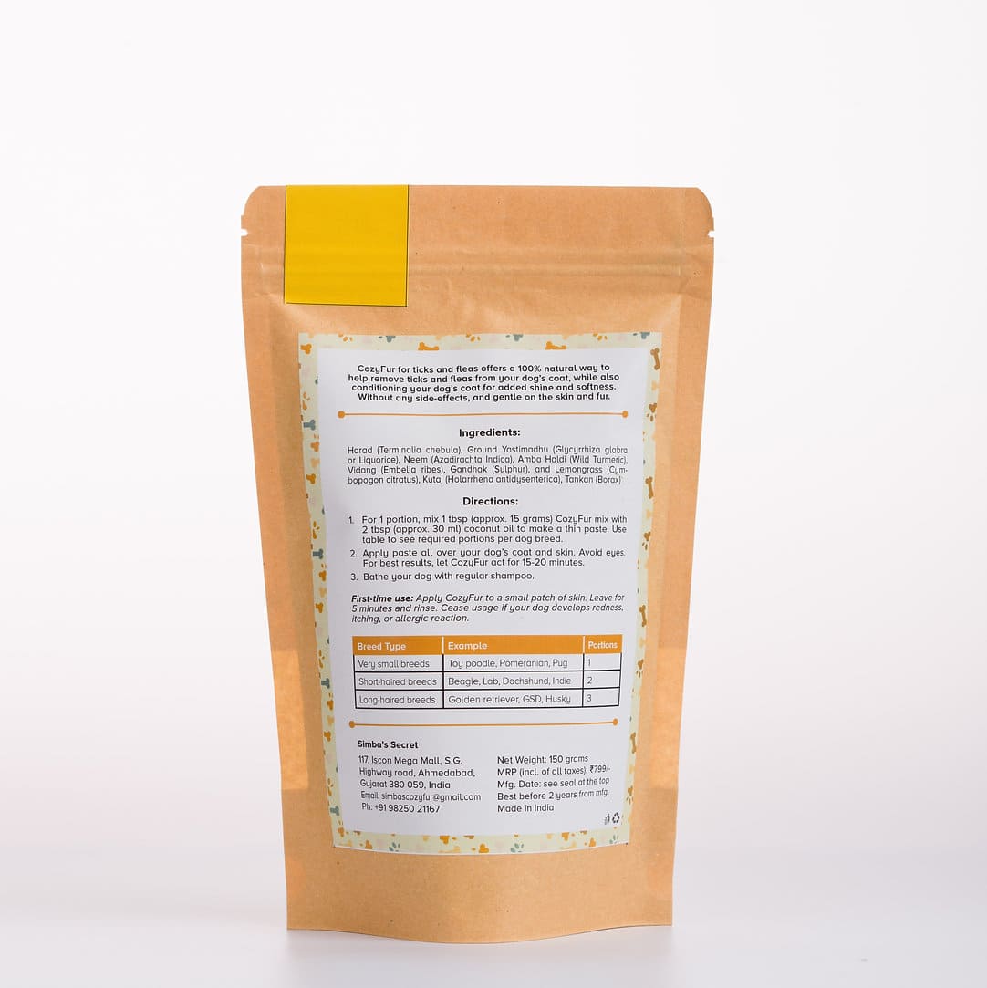 CozyFur for Ticks and Fleas