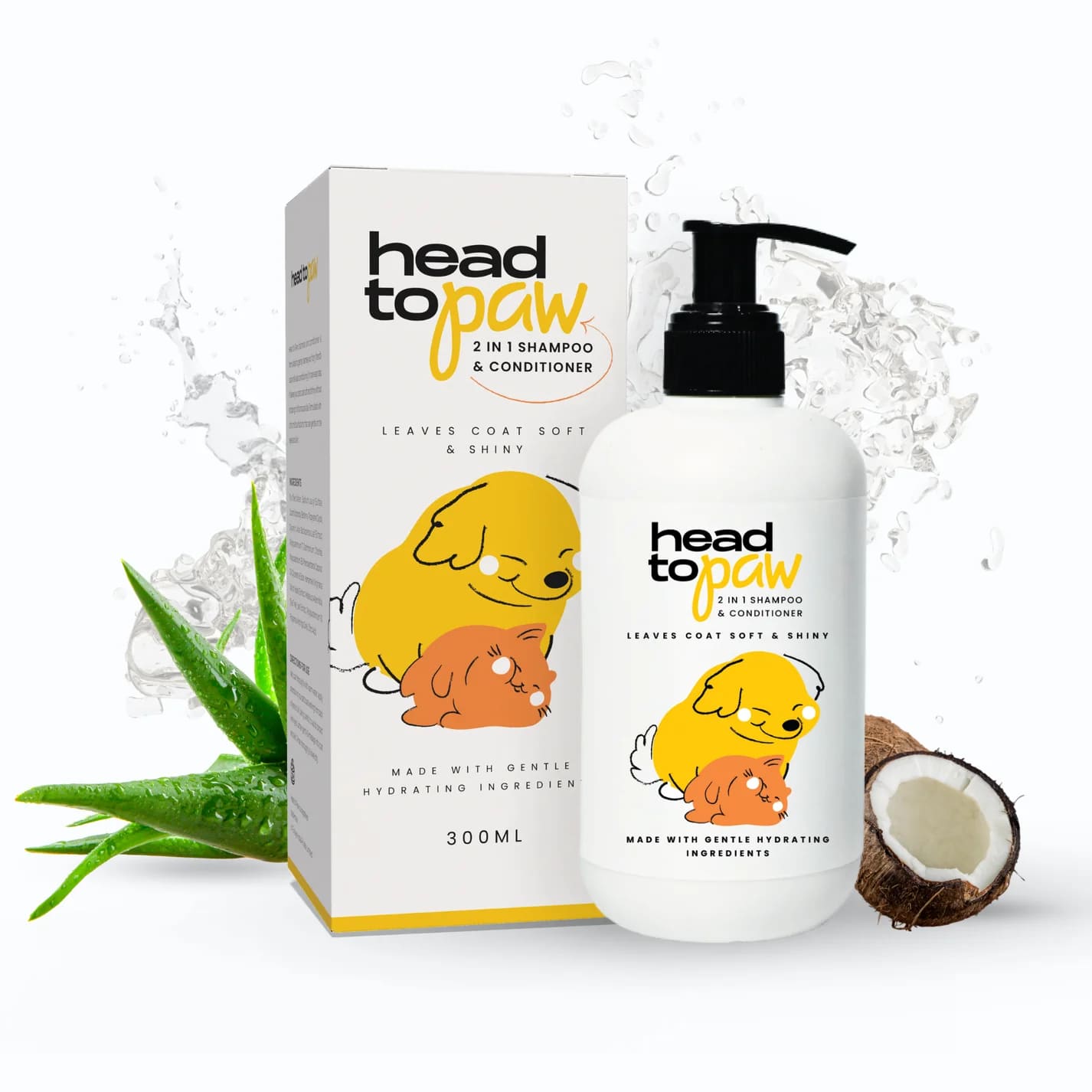 Head to Paw 2 in 1 shampoo and conditioner